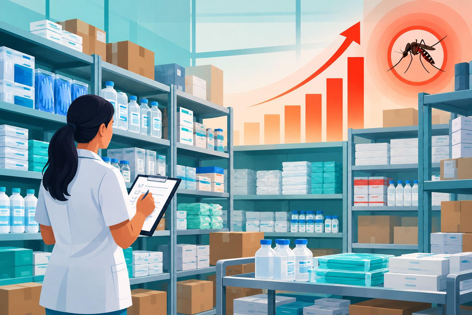 Dengue Season Stock Planning for Rajasthan Hospitals: IV Sets, Cannulas and Kits